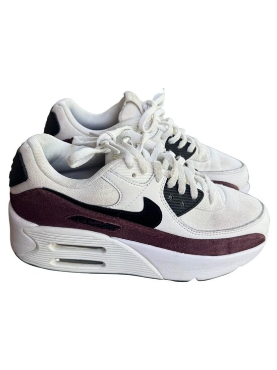 Nike Shoes - Nike Air Max 90 LV8 Sail Night Maroon FD4328-107 Women Size 7.5 Athletic Sneaker